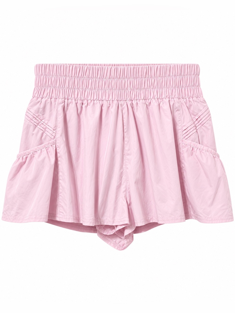 Free People FP Movement Get Your Flirt On Running Shorts Pink XL